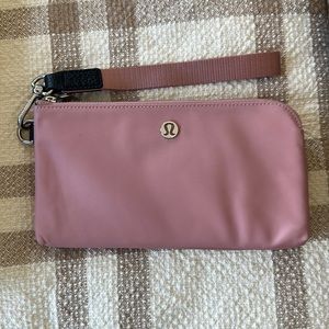 Lululemon wristlet wallet